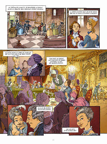BD Mémoires de Marie-Antoinette BD Mémoires de Marie-Antoinette