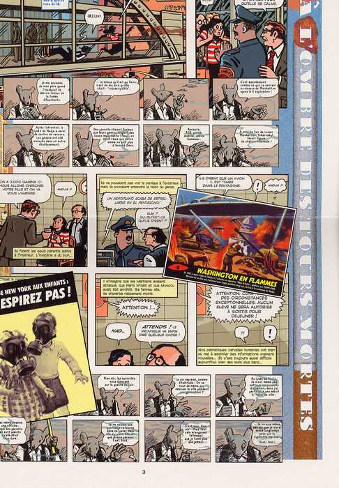 BD A l'ombre des tours mortes