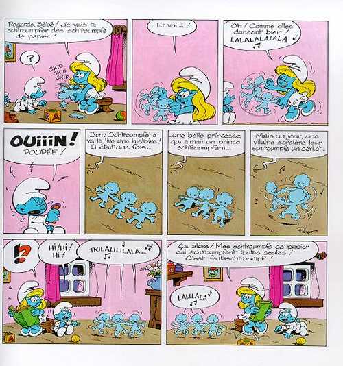 BD Schtroumpfs (3 histoires de)