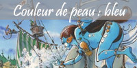 Couleur de peau : bleu