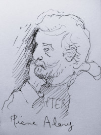 Dessin de Pierre Alary, par Canarde