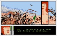 Chose rare dans le jeu vidéo, les développeurs n’ont pas censuré la nudité, très présente dans la BD.