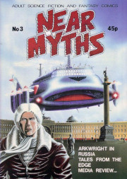 Luther Arkwright on the cover of Near Myths, issue 3