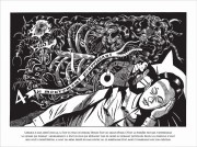 Une planche de la série Nick Carter et André Breton