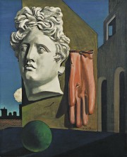 Peinture Le chant d'amour, par Giorgio de Chirico