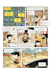 Une planche de la série Super Pixel Boy