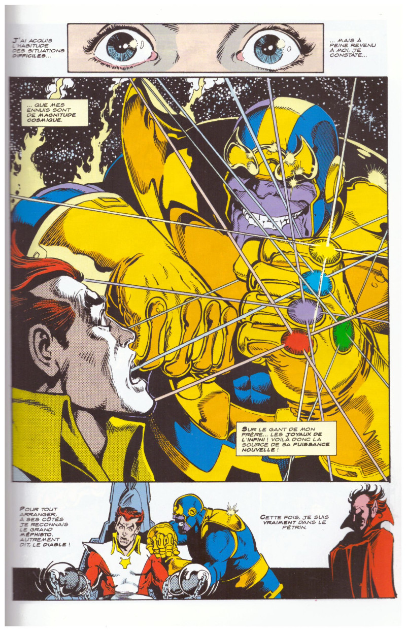 Gants Thanos Avengers Armes précieuses